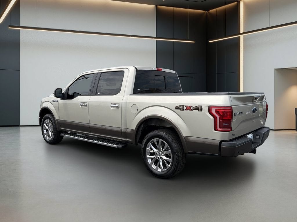 2017 Ford F-150 — rear three-quarter view