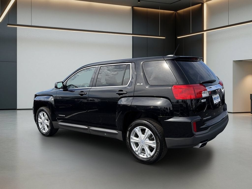 2017 GMC Terrain — rear three-quarter view