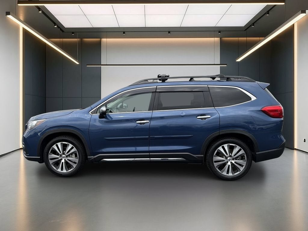 2022 Subaru Ascent Touring in Blue — front three-quarter view