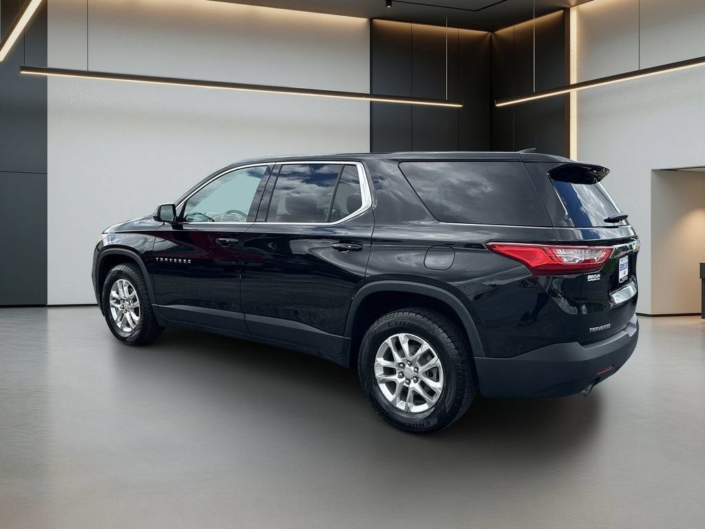 2020 Chevrolet Traverse — rear three-quarter view