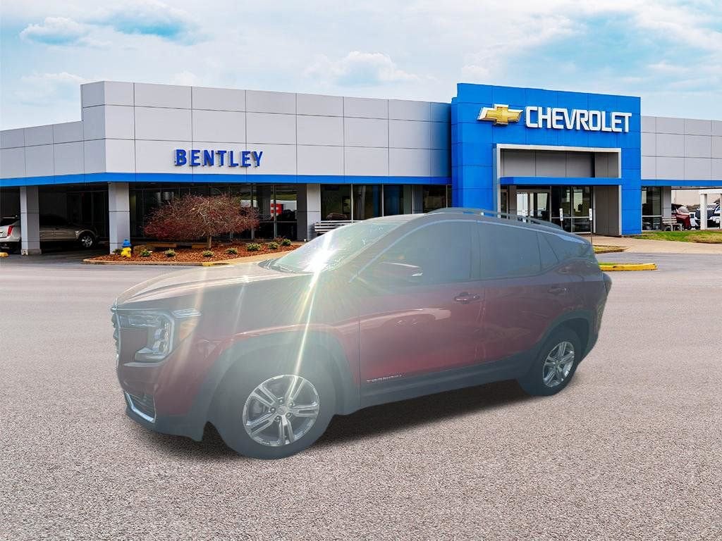 2024 GMC Terrain — rear three-quarter view