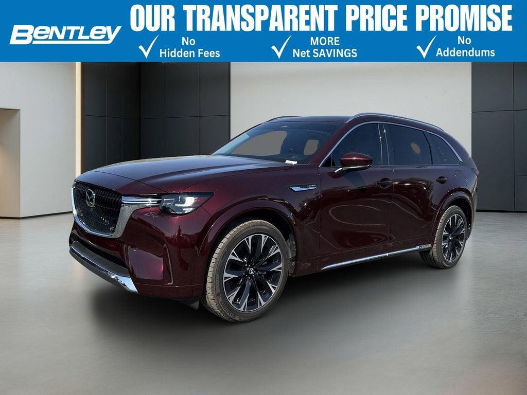 2024 Mazda Mazda CX-90 3.3 Turbo S Premium Plus in Purple — front three-quarter view