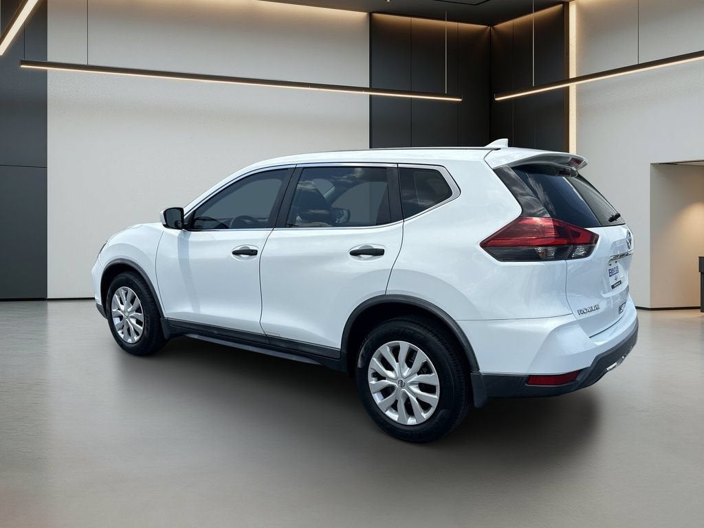2018 Nissan Rogue — rear three-quarter view
