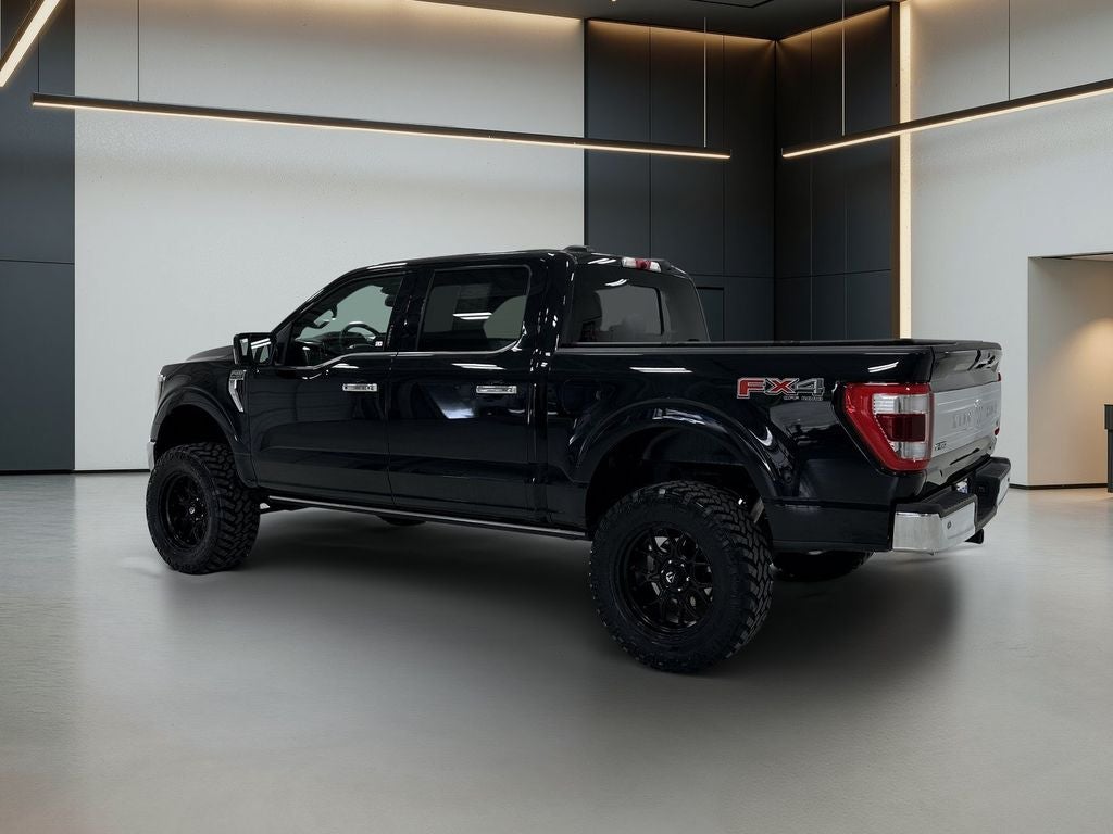 2021 Ford F-150 — rear three-quarter view